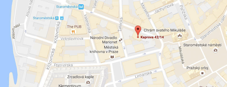 Kaprova 42/14, 110 00 Praha 1